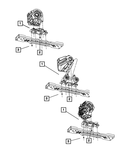 Engine Mounting for 2007 Dodge Nitro #3