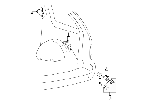 Parking Aid for 2005 Ford Freestar #0