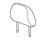 5GM881903GFMA - Body: Headrest for Volkswagen Image