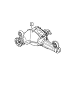 52111936AD - Front Suspension &amp; Drive: Service Front Axle for Mopar Image