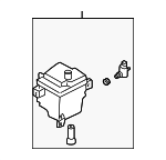2891041U00 - Body: Reservoir Assembly for Nissan: Maxima Image