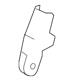 HXT500011PVJ - Body: Hinge Cover for Land Rover: LR3, LR4, Range Rover Sport Image