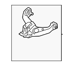 MCF2637 - Suspension: Motorcraftâ„¢ Lower Control Arm for Ford Image