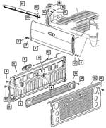 6506949AA - Doors, Door Mirrors and Related Parts: Screw for Mopar Image