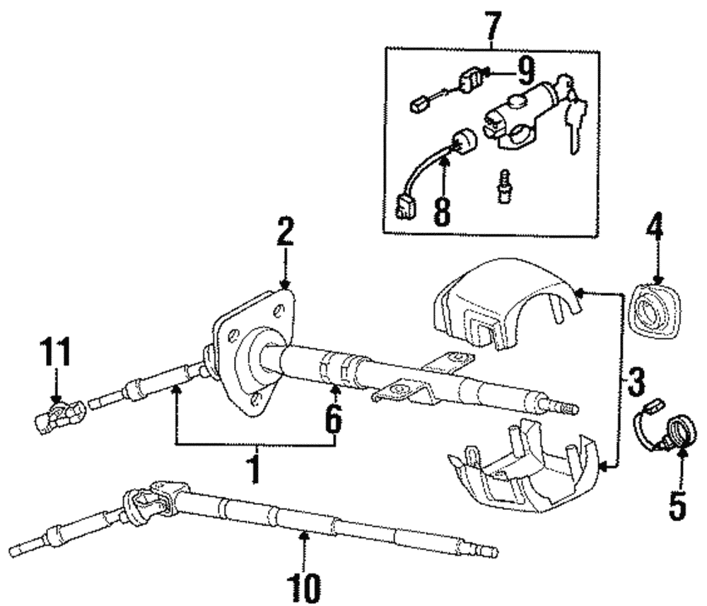 1990-1996 Nissan 300ZX Ignition Lamp 48476-30P00 | Mossy