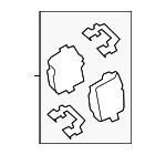 2011-2020 BMW - Disc Brake Pad Set Rear