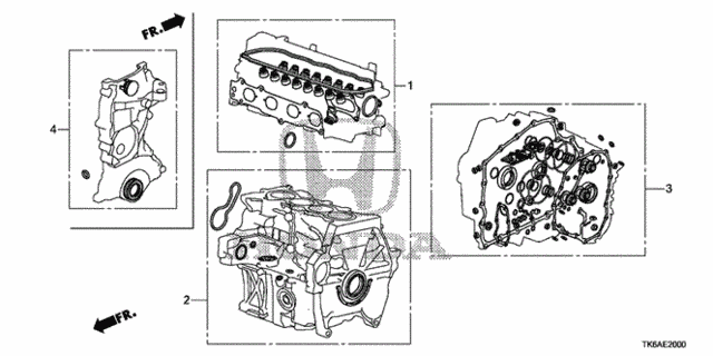 Gasket Kit for 2013 Honda Fit #0