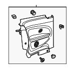 5C5867043DBICE - : Lower Quarter Trim for Volkswagen Image