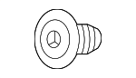 90161TX4000 - Steering: Steering Wheel Bolt for Acura Image