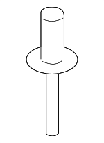 51777171004 - Body: Wheel Opening Molding Rivet for BMW Image