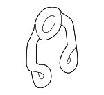 4H0317841F - Cooling System: Inlet Tube Retainer Spring for Audi: A6, A6 Quattro Image