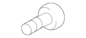 N91154701 - Cooling System: Hinge Bolt for Audi Image