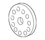 1617321021 - Cooling System: Pulley for Toyota Image