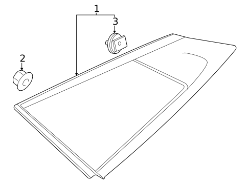Glass & Hardware for 2023 Kia Sportage #0