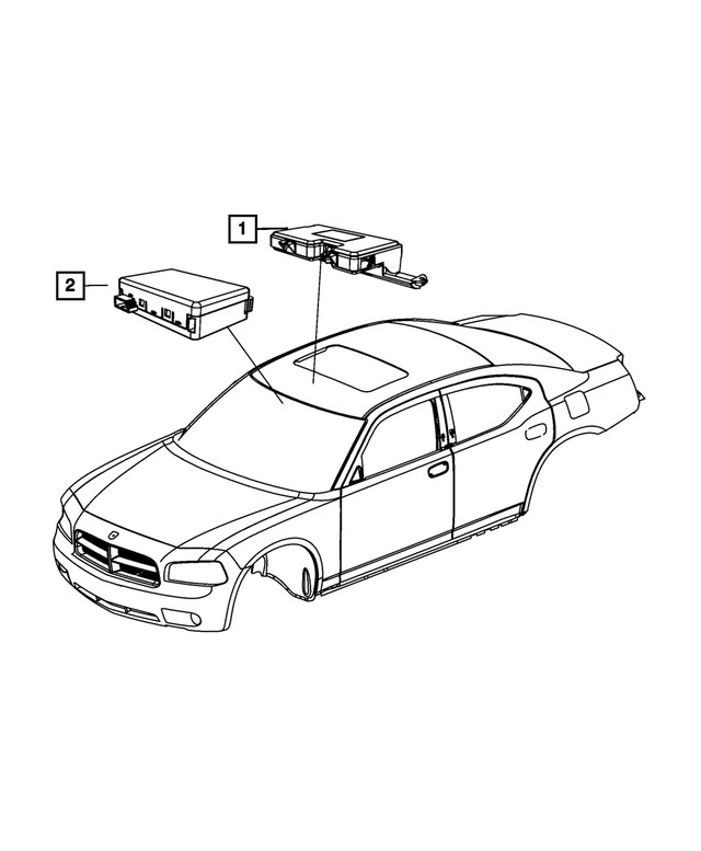 56050078AN - : Rain Sensor Module for Mopar Image