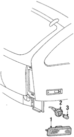 E6DZ15A201F - : Side Marker Lamp for Ford Image