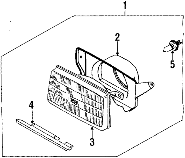 2606429R02 - : Lens &amp; Housing for Nissan Image