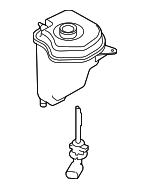 17138621092 - Cooling System: Reservoir for BMW: X5, X6 Image