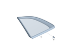 2946705200 - : Side Window, Fixed for Mercedes-Benz Image