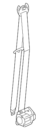 88820B0500WK - Electrical: Belt &amp; Retractor for Kia: Forte, Forte5 Image