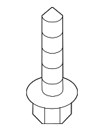 545633K000 - Suspension: Lower Control Arm Rear Bolt for Kia: Cadenza, EV6, EV9, Forte, Forte Koup, Forte5, K900, Niro, Niro EV, Optima, Rio, Rondo, Sedona, Seltos, Sorento, Soul, Soul EV, Sportage, Telluride Image