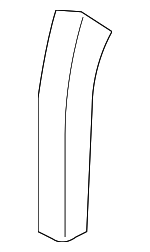 F28241A10B - Body: Bumper Cover Seal for Nissan Image