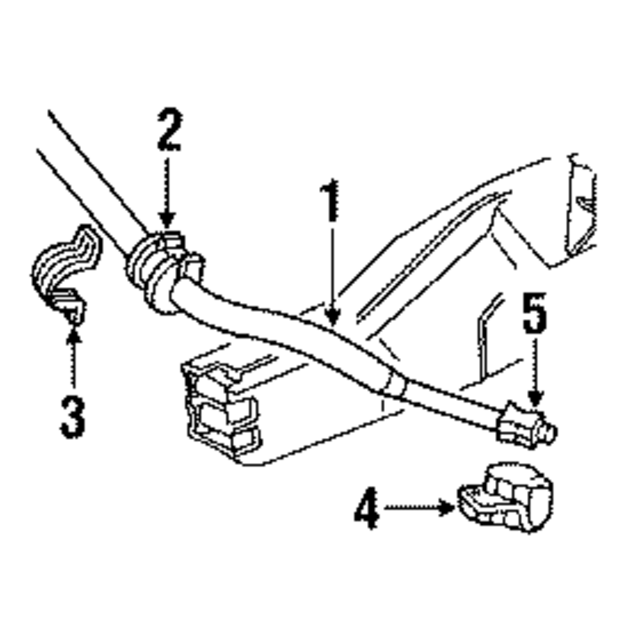 15684329 - Suspension: Stabilizer Bar for GM Image