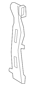 4KE819811 - Body: Side Duct for Audi: e-tron Quattro, e-tron S, e-tron S Sportback, e-tron Sportback, Q8 e-tron, Q8 e-tron Sportback, SQ8 e-tron, SQ8 e-tron Sportback Image