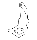 4KE819805 - Body: Floor Duct for Audi: e-tron Quattro, e-tron S, e-tron S Sportback, e-tron Sportback, Q8 e-tron, Q8 e-tron Sportback, SQ8 e-tron, SQ8 e-tron Sportback Image