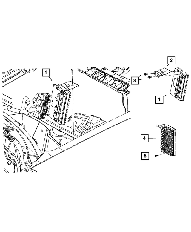 5150549AA - Electrical: Transmission Control Module for Mopar Image