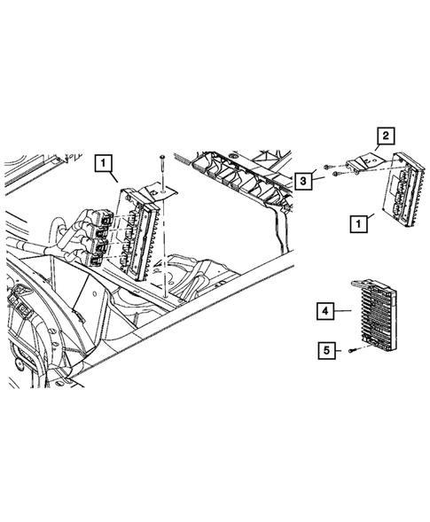 Keys, Modules and Engine Controllers for 2009 Dodge Challenger #2