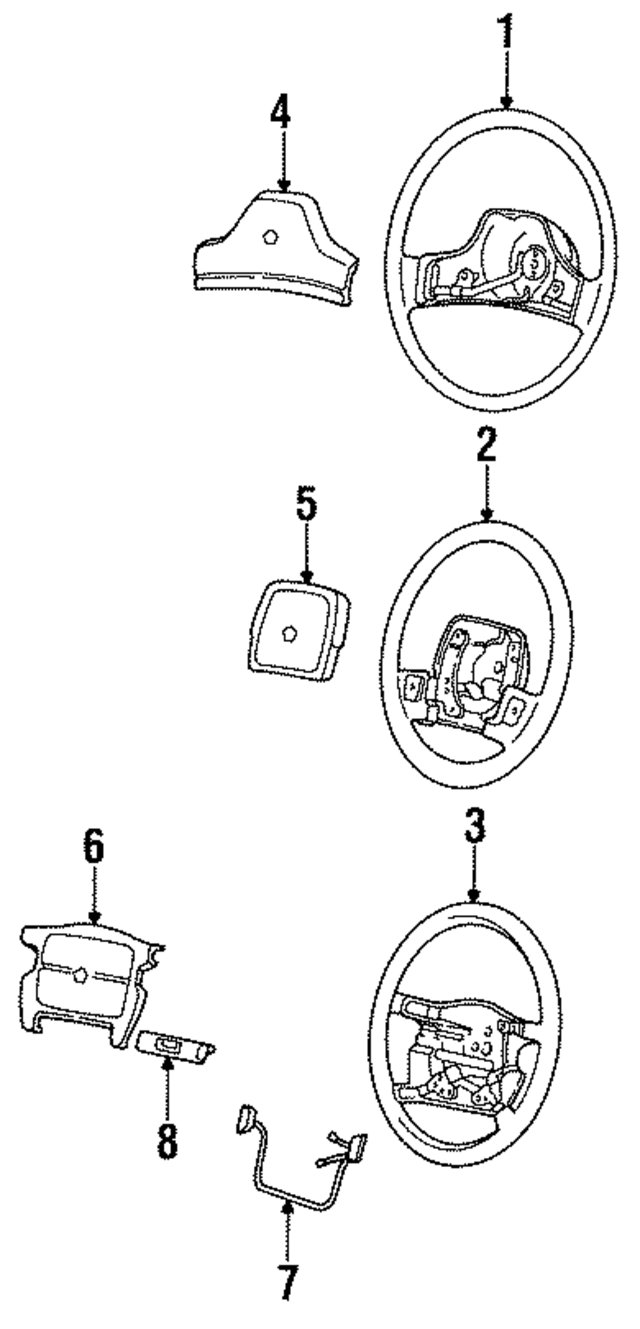 FK18KV8 - Steering: Pad for Mopar Image
