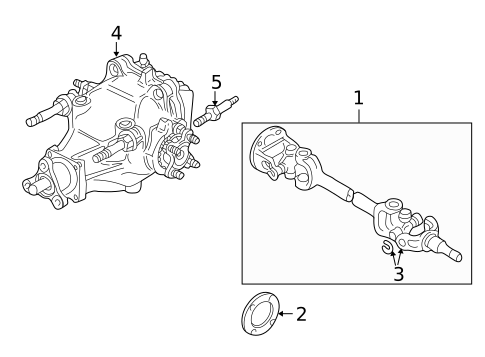 Axle & Differential for 2001 Jaguar XJR #0