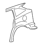 1S4Z5827841AA - Body: Quarter Panel for Ford: Focus Image