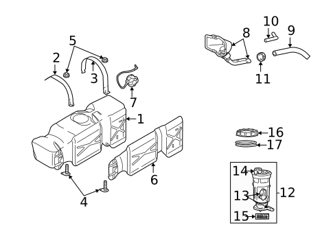 Fuel Pumps & Related Components for 2004 Dodge Ram 3500 #0