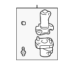 4586034020 - Steering: Intermediate Shaft for Toyota Image