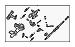 4521035200 - Steering: Steering Column for Toyota: 4Runner, Tacoma Image