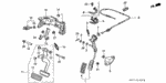 17812SA7010 - Chassis: WASHER, ACCELERATOR PEDAL for Honda Image