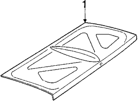 Lid & Components for 1984 Buick LeSabre #0
