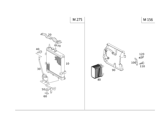 2751805530 - : Oil Line for Mercedes-Benz: CL600, S600 Image