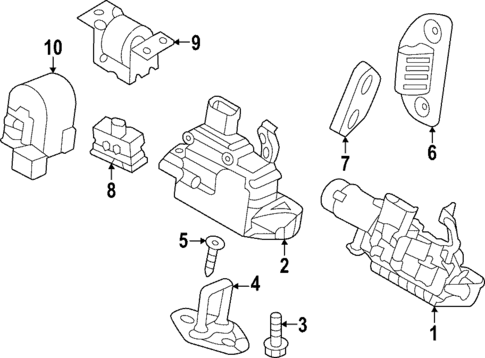 Lock & Hardware for 2025 Kia Sportage #2