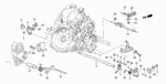 24282634000 - Transmission - Automatic: BOLT, SHAFT FORK SETTING for Honda Image
