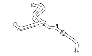 PC3Z2420E - Body: Brake Vacuum Hose for Ford Image