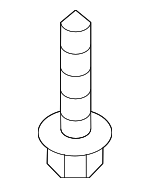 865793N000 - Body: Bumper Cover Screw for Kia: Carnival, EV6, EV9, K5, K900, Niro, Niro EV, Sorento, Stinger Image