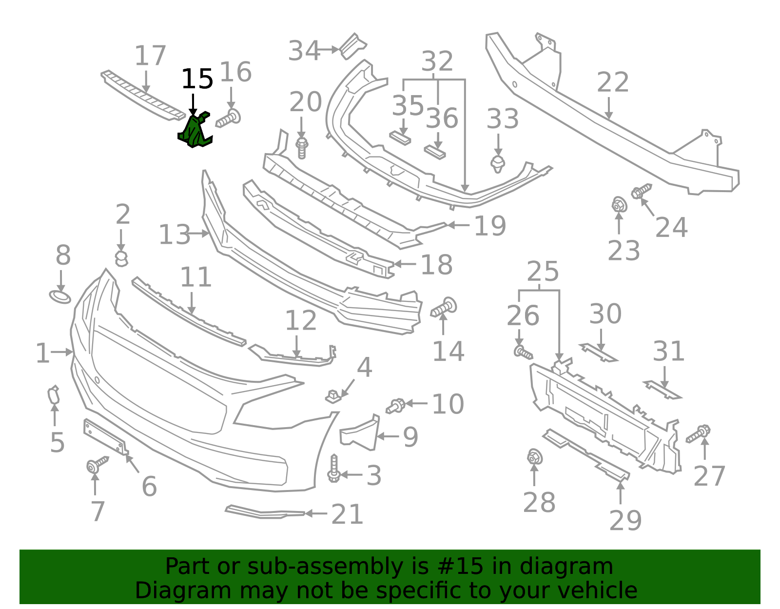2019-2020 Kia K900 Support Bracket 86557-J6000 | QuirkParts
