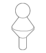 11127593207 - Engine: Valve Cover Pin for BMW Image