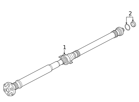 Drive Shaft for 2020 BMW Z4 #0