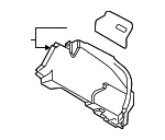 BCJH68870C - Body: Trunk Side Trim for Mazda: 3 Image