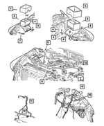 5170758AA - Electrical: Storage Battery for Dodge: Dakota, Durango, Ram 1500, Ram 2500, Ram 3500 Image