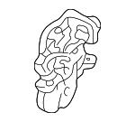 1707500184 - Body: Lock for Mercedes-Benz Image